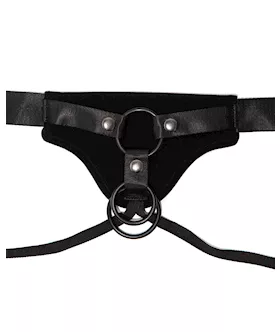 Gender Fluid Skylar Strap On Harness  Black