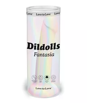 Love to Love Curved Suction Cup Dildolls Fantasia  Asst Colors