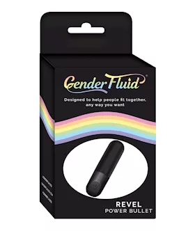 Gender Fluid Revel Power Bullet Matte Black