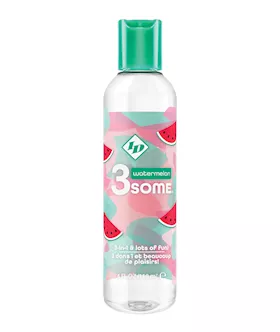 ID 3some 3 in 1 Lubricant  4 oz Watermelon