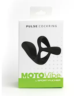 Sport Fucker Motovibe Pulse Cockring  Black