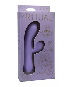 RITUAL Aura Rechargeable Silicone Rabbit Vibe  Lilac
