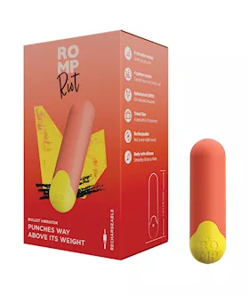 Romp Riot Bullet Vibrator Orange
