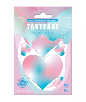 Pastease Tastease Edible Pasties amp Pecker Wraps  Cotton Candy OS