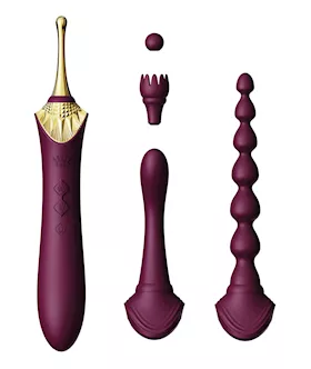 ZALO Bess 20 Clitoral Vibrator  Velvet Purple