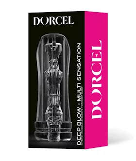 Dorcel Deep Blow Multi Sensation Sleeve  Clear