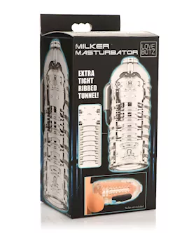 LoveBotz Milker Replacement Masturbator  Clear