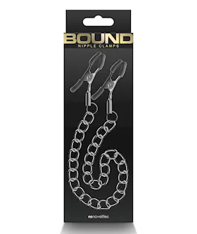 Bound DC2 Nipple Clamps  Gunmetal