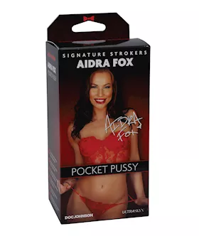 Signature Strokers ULTRASKYN Pocket Pussy  Aidra Fox