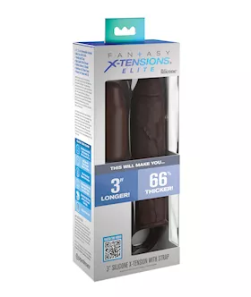 Fantasy Xtensions Elite 7quot Extension wStrap  Brown