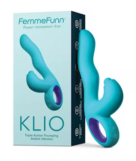 Femme Funn Klio Triple Action Rabbit  Turquoise