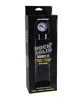 Rock Solid Boost It Penis Pump wGauge