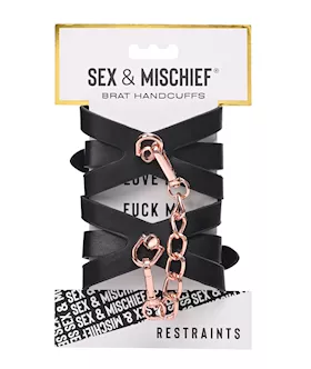 Sex amp Mischief Brat Handcuffs