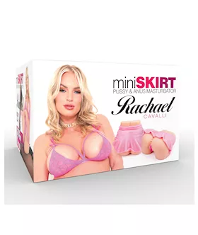 Rachel Cavalli Mini Skirt Pussy amp Ass Masturbator
