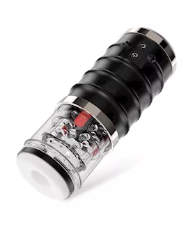 Warrior Auto Thrusting Male Masturbator  Black