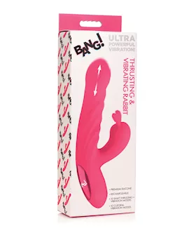 Bang 10X Thrusting amp Vibrating Rabbit  Pink