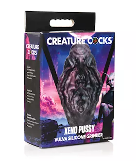 Creature Cocks Xeno Pussy Vulva Silicone Grinder  Multi Color