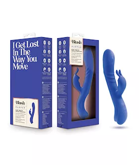 Blush Harper Rabbit Vibrator  Midnight