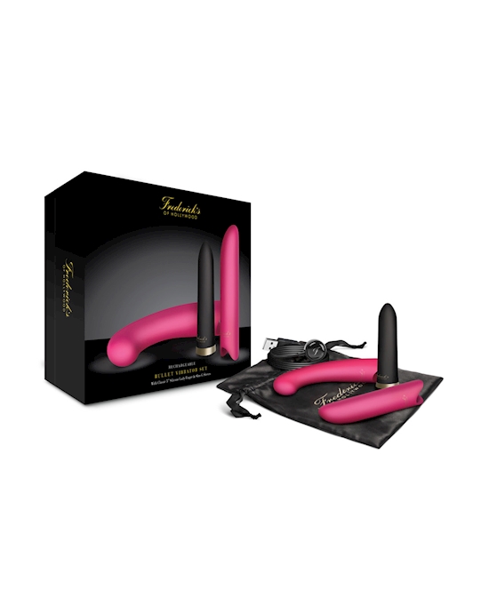 Fredericks Of Hollywood Rechargeable Bullet Lady Finger and G Sleeve