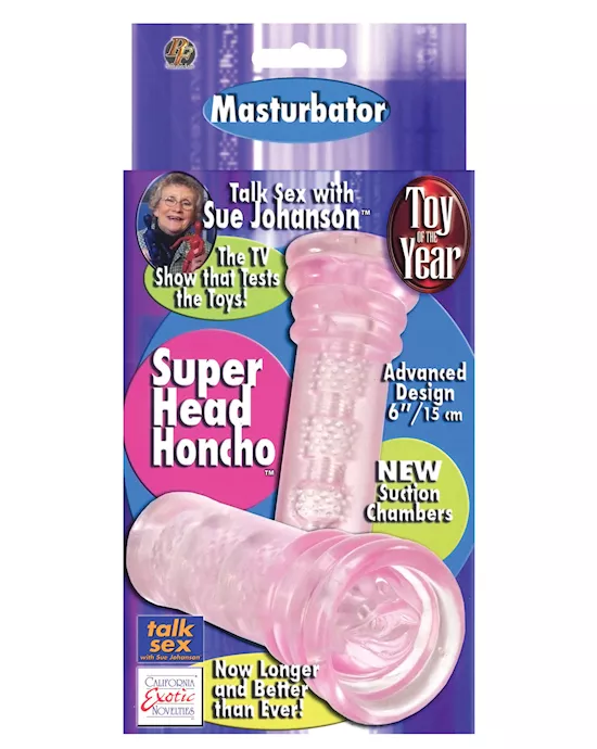 Sue Johanson Super Head Honcho - Pink