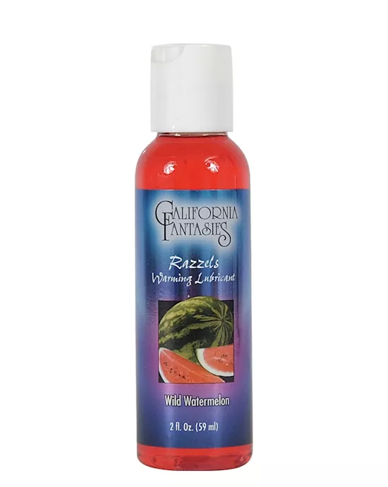 Razzels Warming Lubricant - 2.5 Oz Wild Watermelon