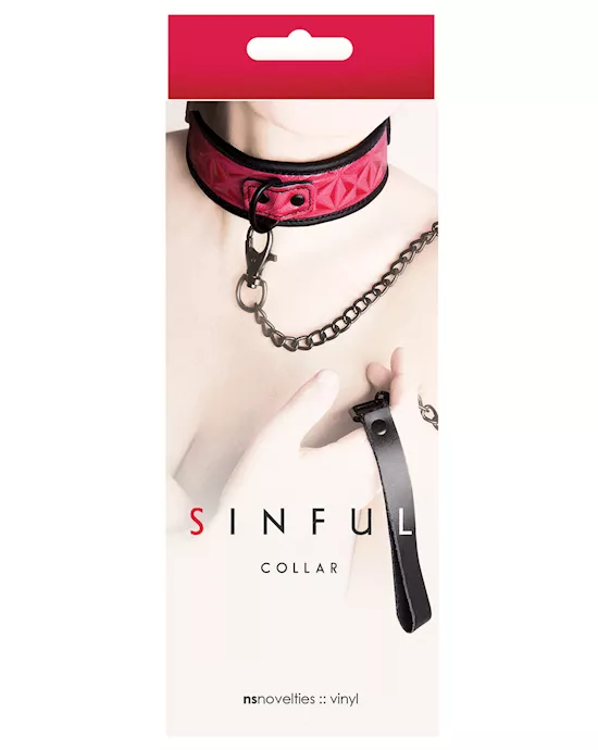 Sinful Collar - Pink