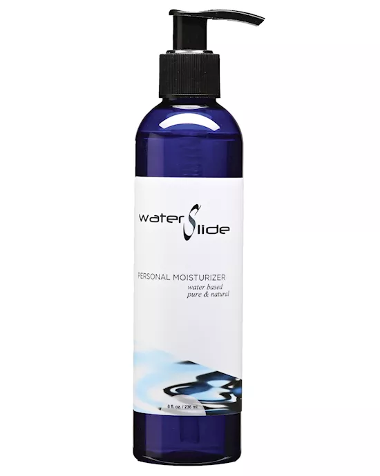 Earthly Body Waterslide Personal Lubricant W/carrageenan - 8 Oz Bottle