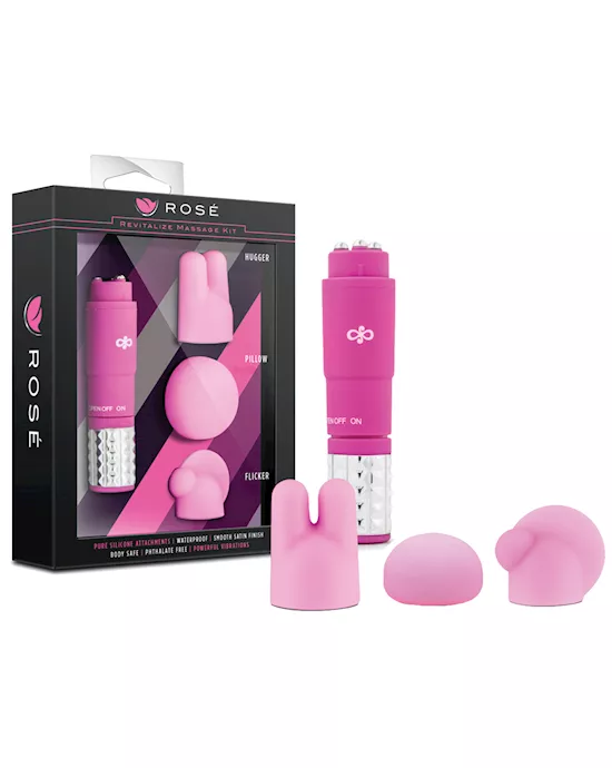 Blush Rose Revitalize Massage Kit - Pink