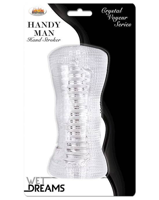 Wet Dreams Handy Man Stroker  Clear