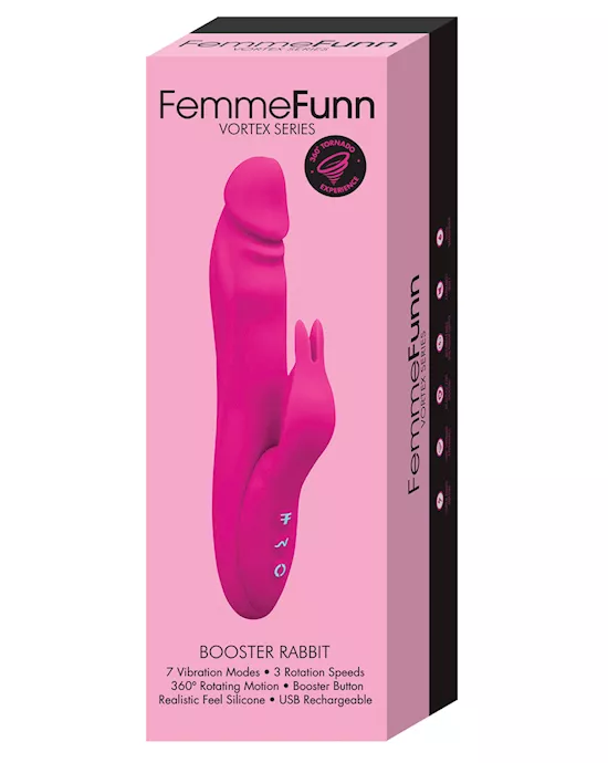 Femme Funn Booster Rabbit - Pink