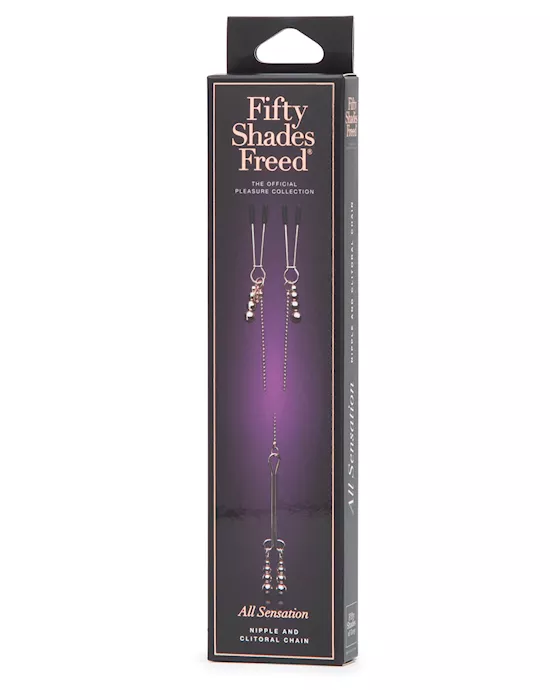 Fifty Shades Freed All Sensation Nipple & Clitoral Chain