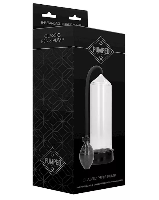 Shots Pumped Classic Penis Pump - Transparent