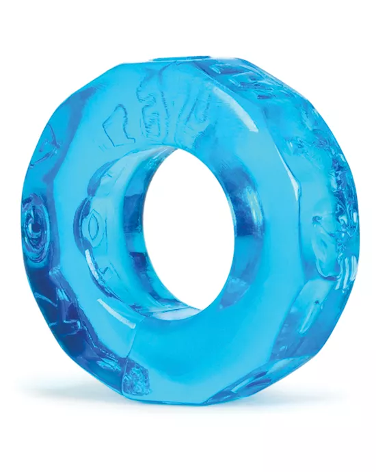 Oxballs Atomic Jock Sprocket Cockring - Ice Blue