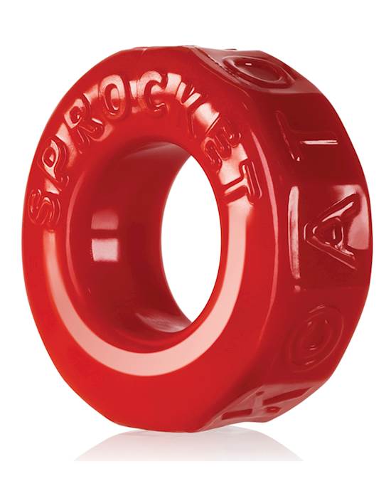 Oxballs Atomic Jock Sprocket Cockring  Red