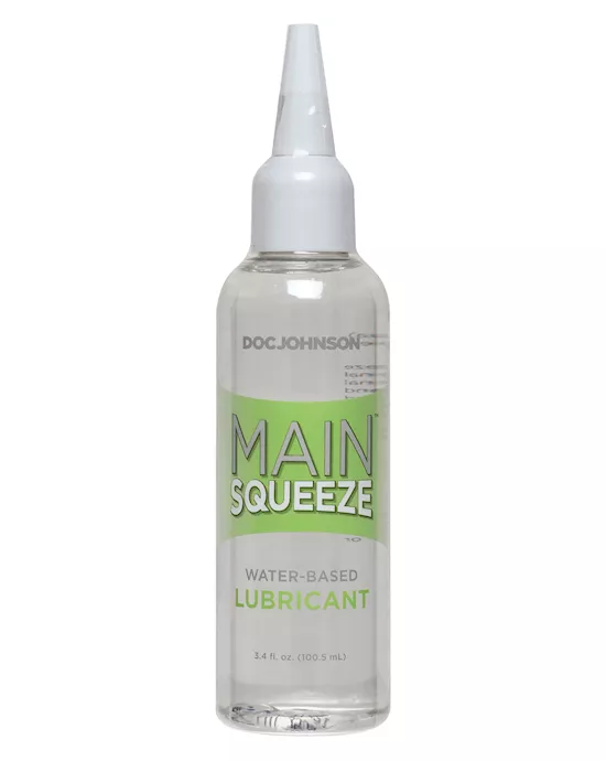 Main Squeeze Water-based Lubricant - 3.4 Oz