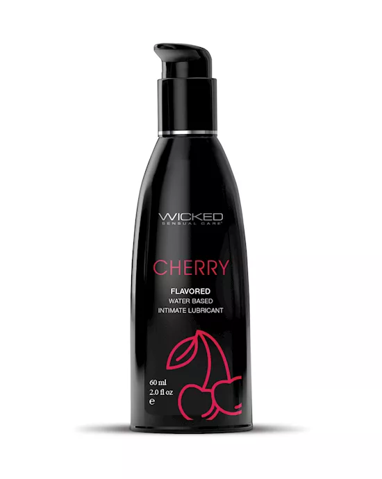 Wicked Sensual Care Water Based Lubricant - 2 oz Cherry