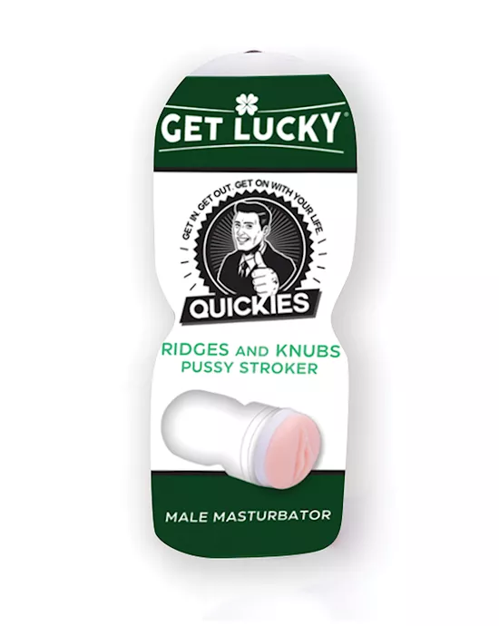Get Lucky Quickies Ridges & Knubs Pussy Stroker