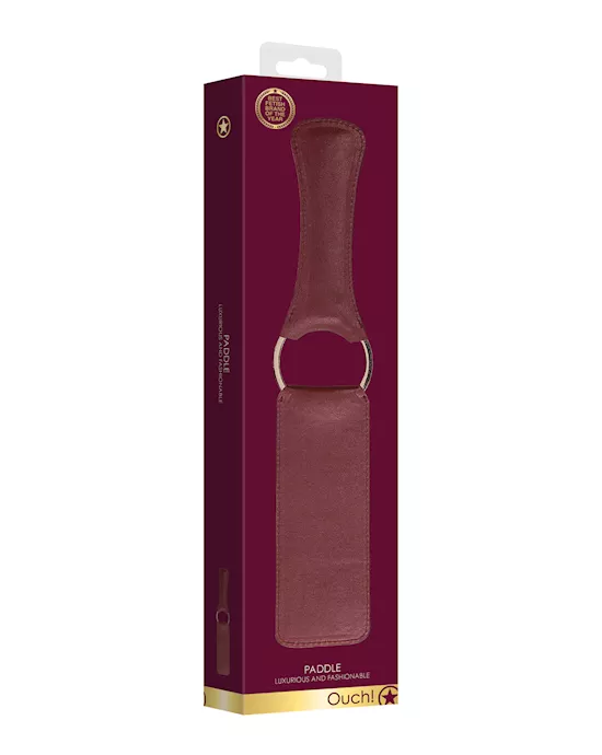 Shots Ouch Halo Paddle - Burgundy