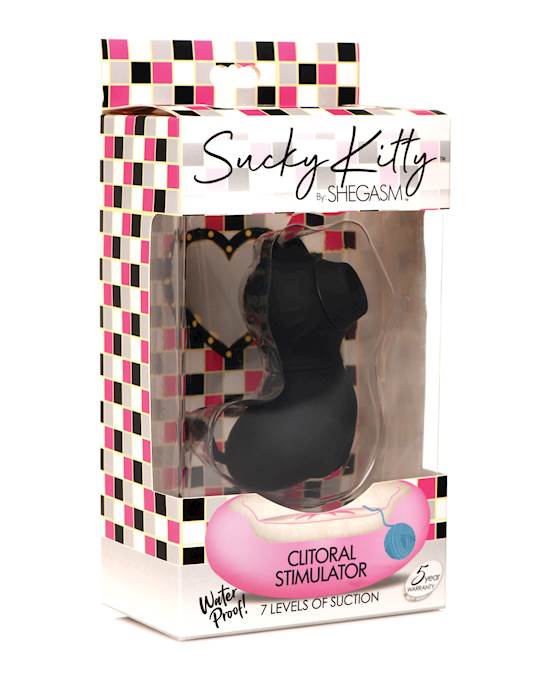 Inmi Shegasm Sucky Kitty Clitoral Stimulator  Black