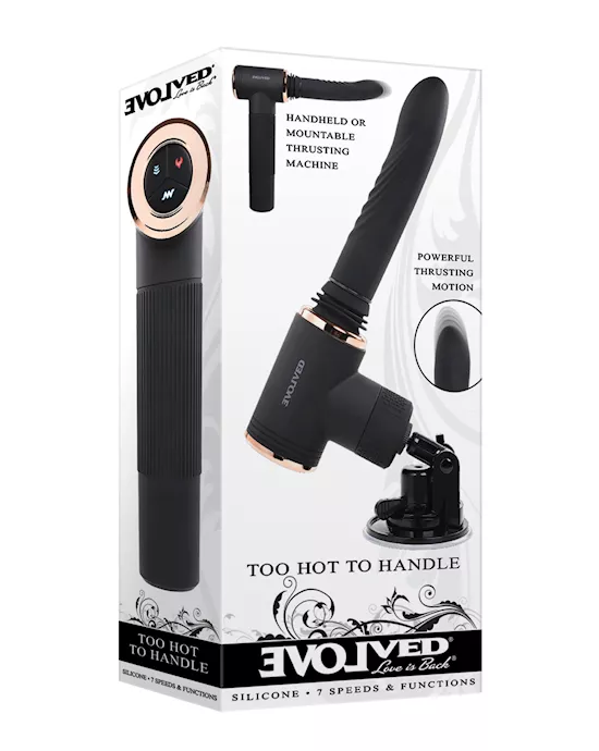 Evolved Too Hot To Handle Thrusting Machine - Black