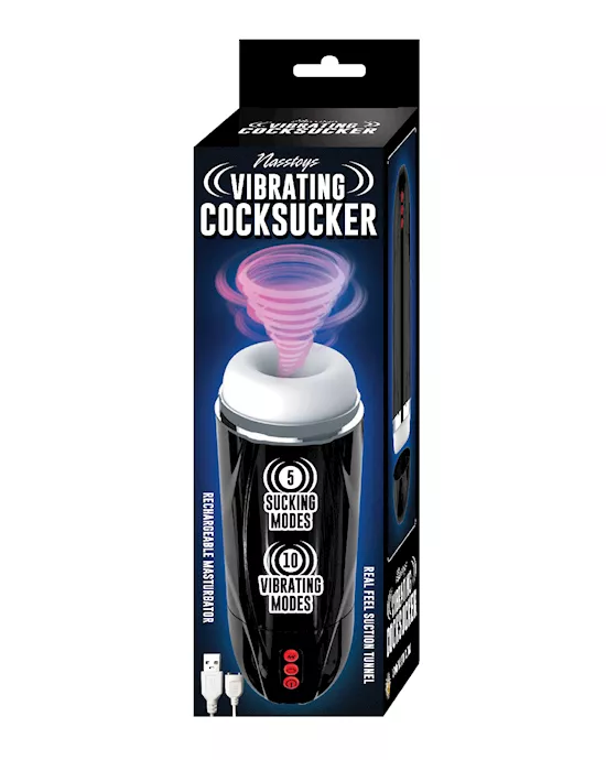 Vibrating Cocksucker - Black