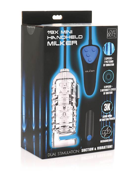 LoveBotz Mini Handheld Milker