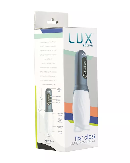 Lux Active First Class Rotating Masturbator Cup
