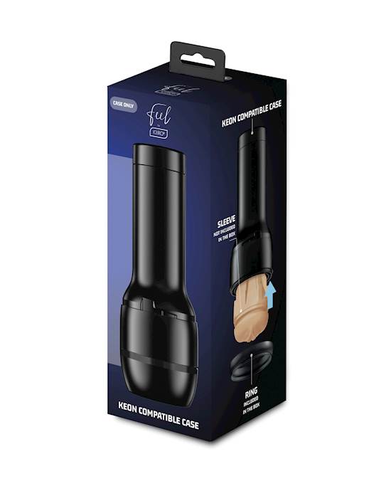 Kiiroo Keon Compatible Empty Case  Black