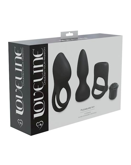 Shots LoveLine Pleasure Kit  Black