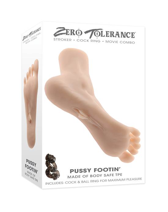 Zero Tolerance Pussy Footin Masturbator  Light