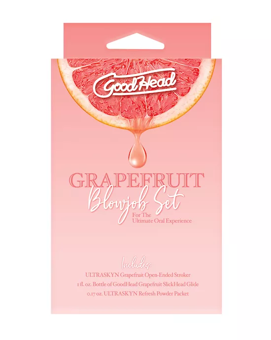 Goodhead Grapefruit Blowjob Set