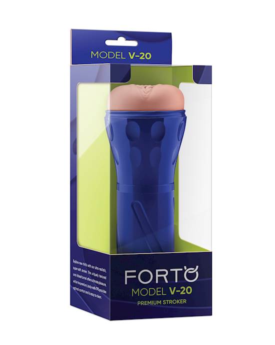 Forto Model V20 HardSide Vagina Masturbator  Light