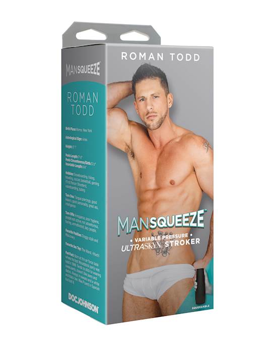 Main Squeeze ULTRASKYN Ass Stroker  Roman Todd