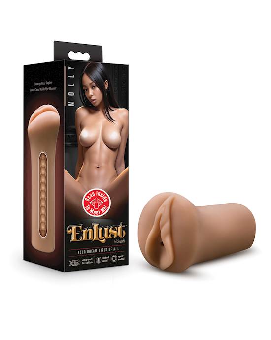 Blush EnLust Realistic Pussy Stroker  Molly